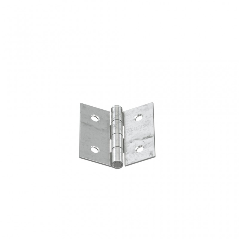 GALVANIZED FLAT STEEL HINGE 30x30 ITALY